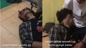 Ngenes! Seorang Pemuda Hampir Pingsan Diduga Ada Masalah dengan Pacarnya