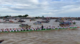 Sejarah Perahu Bidar Palembang: Dari Cerita Rakyat Dayang Rindu Hingga Rayakan Ulang Tahun Ratu Belanda