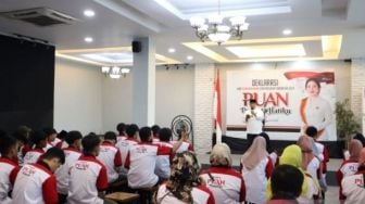 Relawan di Sulsel Sosialisasi Puan Maharani dan Muhaimin Iskandar Calon Presiden