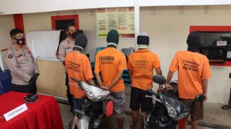 Empat Kawanan Remaja Putus Sekolah di Batam Curanmor di 7 TKP