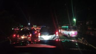 Malam Tadi, Jalur Medan-Berastagi Macet Parah