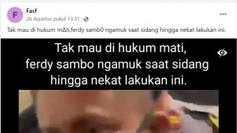 CEK FAKTA: Benarkah Video Ferdy Sambo Ngamuk saat di Persidangan Gegara Tak Mau Dihukum Mati?