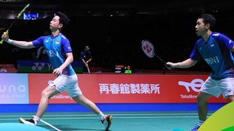 Japan Open 2022: Menang, Marcus/Kevin Melaju ke Babak 16 Besar