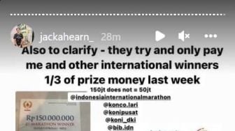 Kisruh Hadiah Indonesia International Marathon, KONI Sudah Beri Bantuan