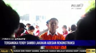 LIVE STREAMING: Rekonstruksi Kasus Pembunuhan Brigadir J di Rumah Dinas Ferdy Sambo