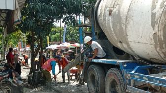 Akses Jalan Kasokandel-Baribis Diperbaiki