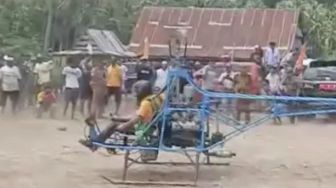 Lulusan SMK Ciptakan Helikopter. Bisa Terbang Ngga?