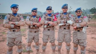 4 Personel Polda NTB Dikirim ke Afrika Tengah Untuk Misi Perdamaian
