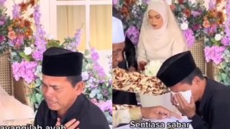 Momen Haru Ayah Jadi Wali Nikah Putrinya, Menangis di Hadapan Penghulu Jelang Prosesi Akad