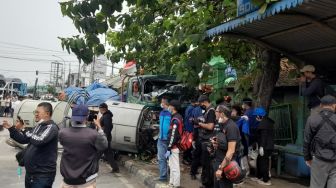 Jumlah Korban Tewas Belum Jelas, Dirlantas Polda Metro Meluncur ke Lokasi Kecelakaan Maut di SDN Kota Baru Bekasi