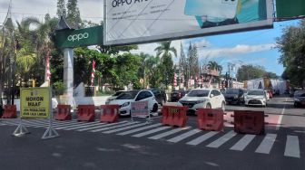 Jalan Protokol di Padang Ditutup dan Timbulkan Kamacetan, Ini Penyebabnya