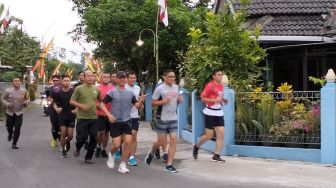 Lari Bareng 5,3 Km, Sandiaga Uno Kaget dengan Kecepatan dan Kestabilan Bupati Gunungkidul