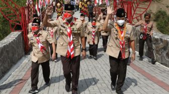 Tingkatkan Kontribusi Pramuka, Ganjar Ingin Lebih Banyak Praktik Baik Dilakukan