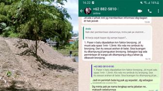 Proyek “Sangkuriang” di DAS Girian, Kontraktor: Sesuai Arahan BWS