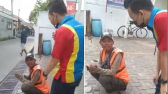 Tukang Parkir di Minimarket Diusir Pemilik Lahan, Warganet: Sebenarnya Kasian...