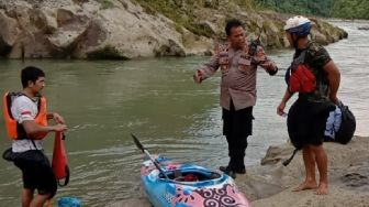 Seorang Pria Hanyut Terseret Arus Sungai di Serdang Bedagai