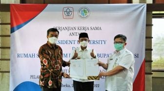 RSUD Kabupaten Bekasi Siap Jadi Rumah Sakit Pendidikan Utama President University