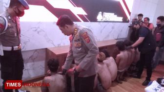 Aniaya Anak Dibawah Umur, 10 Berandal Bermotor di Majalengka Ditangkap