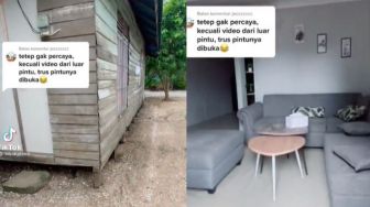 Desain Rumah Ini Luarnya Kayu, saat Masuk Interiornya Bikin Warganet Kagum