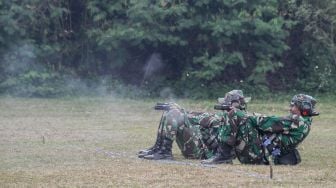 Intip Aksi Atlet Kodam III Siliwangi Latihan Menembak