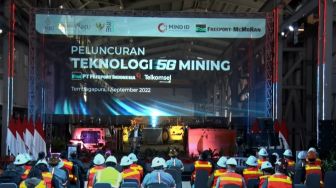 Grup MIND ID Hadirkan Penerapan Teknologi 5G Underground Smart Mining Pertama di Asia Tenggara