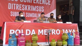 Suntik Gas Subsidi ke Non Subsidi, Belasan 'Dokter' Ini Diringkus Polda Metro Jaya