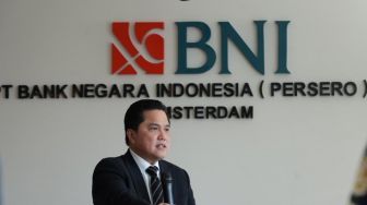 Erick Thohir Kunjungi BNI Amsterdam untuk Tangkap Peluang Pasar Global