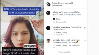 Netizen Ini Sebut Kenaikan BBM di Turki Lebih Mahal Dibandingkan dengan Indonesia: Ngapain Ribut-ribut?