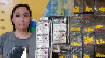 Driver Online Diamankan Polisi Usai Simpan Puluhan Obat Keras Ilegal