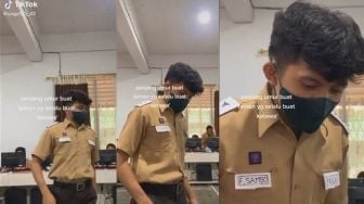 Kocak! Seorang Siswa Tirukan Gaya Ferdy Sambo, Warganet: Versi Anak Sekolah