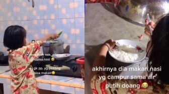 Tak Punya Uang, Ibu Ungkap Anaknya Hanya Makan Nasi Pakai Air, Banjir Hujatan: HP dan Kulkas Jual Bu