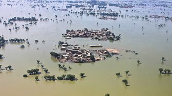 Banjir Dahsyat Ubah Pakistan Jadi Seperti Danau Raksasa