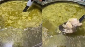 Masak Sup Ayam, Warganet Ini Kaget Tutup Pancinya Pecah di Dalam