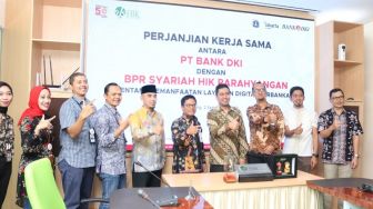 Perluas Layanan Perbankan Digital di Jawa Barat, Bank DKI Gandeng BPR Syariah HIK Parahyangan