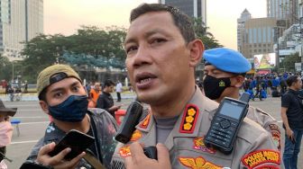 Polisi Tangkap Empat Pendemo Tolak Kenaikan BBM di Dekat Istana