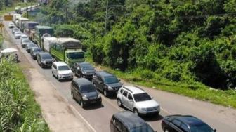 Jalan Lintas Palembang-Betung Banyuasin Ditutup Besok, Ini Waktu Pengalihannya