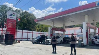 Aktivitas di SPBU Kota Jayapura Normal Meski Harga BBM Naik