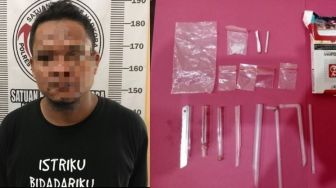 Sering Jual Sabu di Rumah, Polisi Ringkus Pria Asal Tulangbawang Tengah Ini