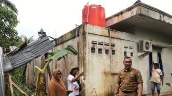 Sebanyak 14 Rumah di Bintan Rusak Parah Akibat Hujan Lebat dan Puting Beliung