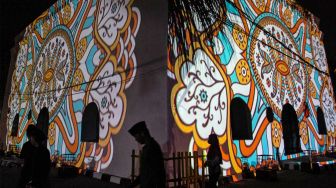 Atraksi Video Mapping Tutup Gelaran Jogja World Heritage Week 2022