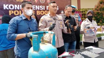 Berkedok Warteg, Pengoplos Gas Elpiji Bersubsidi di Bogor Bisa Cuan Rp 90 Juta Tiap Bulan