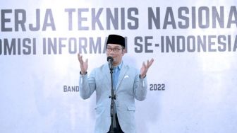 Gubernur Jabar Berikan Materi di Rakernis Komisi Informasi se-Indonesia