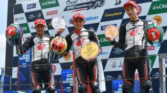 Pebalap Astra Honda Harumkan Nama Indonesia di Thailand Talent Cup