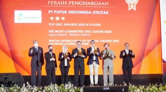 Terapkan 5 Strategi Bisnis di Masa Pandemi, Pupuk Indonesia Utilitas Diganjar Tiga Penghargaan