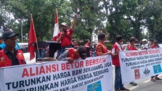 Penarik Betor di Medan Datangi Pertamina, Protes BBM Naik