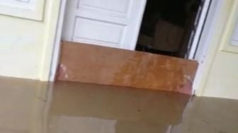 Hujan Lebat, Kampung Bina Desa Bintan Jadi Langganan Banjir