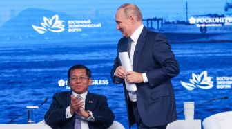 Penguasa Militer Myanmar Min Aung Hlaing Akhirnya Bertemu Vladimir Putin di Rusia