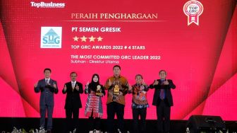 Komitmen Terapkan GRC, Semen Gresik Raih TOP GRC Awards 2022