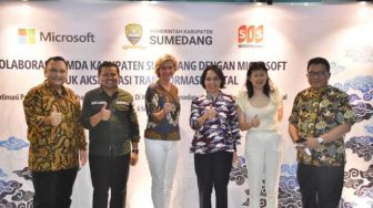 Microsoft Jalin Kolaborasi dengan Pemda Sumedang