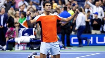 Hasil US Open 2022: Carlos Alcaraz ke Semifinal Setelah Kerja Keras Singkirkan Jannik Sinner